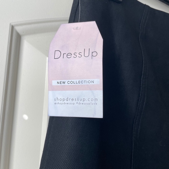 NWT High-waisted Black Mini Skirt from DressUp - Picture 2 of 5